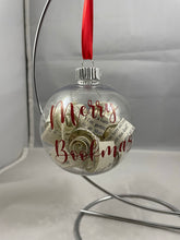 Load image into Gallery viewer, Merry Bookmas Upcycled Book Ornament
