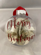 Load image into Gallery viewer, Merry Bookmas Upcycled Book Ornament
